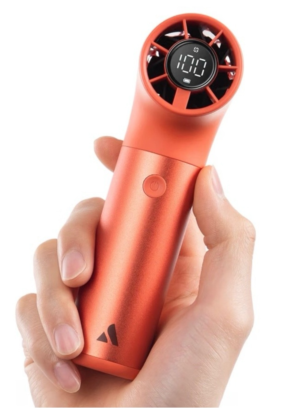 Ultra Handheld Fan Turbo Rechargeable Aecooly Aero 19,000 RPM 7-Speed Orange